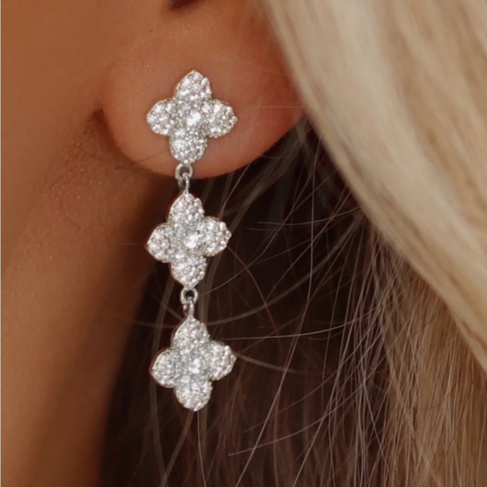 Nice cream London hydrangea earrings